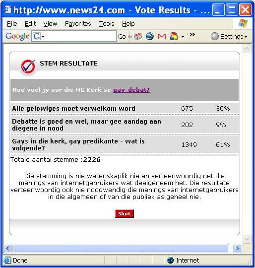 Beeld stemresultate